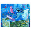 Lilo & Stitch A Bedtime Story Disney Canvas Giclee Print